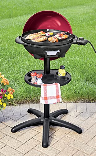 Montgomery Ward Chef Tested Indoor/Outdoor Electric Grill by Montgomery Ward, Red