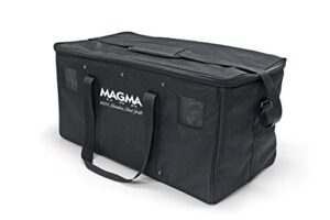 magma products, padded carrying/storage case for grills with 9x18 inch cooking grate size, a10-992, black, one size