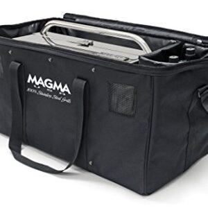 Magma Products, Padded Carrying/Storage Case for Grills with 9x18 inch Cooking Grate Size, A10-992, Black, One Size