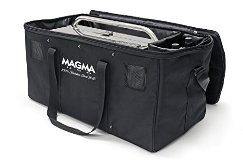 Magma Products, Padded Carrying/Storage Case for Grills with 9x18 inch Cooking Grate Size, A10-992, Black, One Size