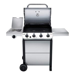 Char-Broil 463377319 Performance 4-Burner Cart Style Liquid Propane Gas Grill, Stainless Steel