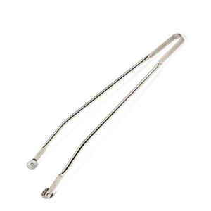 BBQ Butler Stainless Steel Hot Dog Tongs - Frank Flipper - Long Cooking Tongs - Grill Tongs - Grilling Tools - Grill Accessories - Easily Flip Food - Sausages/Brats/Kebabs/Hot Dogs