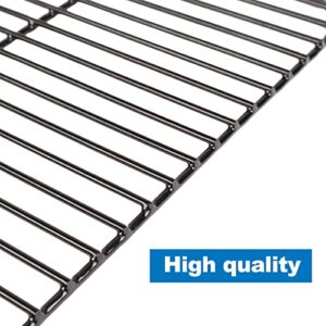 Uniflasy Grill Replacement Parts Kit for 3-Burner Walmart Expert Grill XG10-101-002-02 Porcelain Steel Heat Plate Shield and Porcelain Steel Cooking Grate