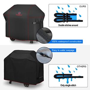 Grill Cover, 48 Inch BBQ Gas Grill Cover for Weber Spirit 2, Waterproof Weather Resistant, UV & Fade Resistant, PU Coating for Weber Spirit II 200 Series, Spirit 200, Spirit II E210 Gas Grill