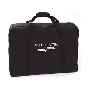 Authentik BuzzyGrill Camping Grill and BuzzyGrill Portable Storage Carry Bag Bundle