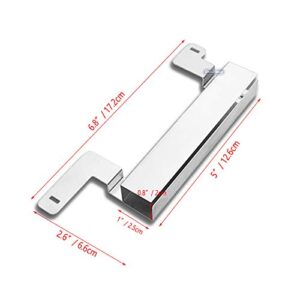 Uniflasy Grill Burners Tube Pipe Heat Plate Shield Tent and Crossover Carry Over Tube Replacement Parts Kit for Stok SGP4330SB SGP4331 SGP4130N, Stok Quattro 4 Burner Grills