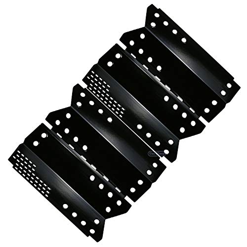 Uniflasy Grill Burners Tube Pipe Heat Plate Shield Tent and Crossover Carry Over Tube Replacement Parts Kit for Stok SGP4330SB SGP4331 SGP4130N, Stok Quattro 4 Burner Grills