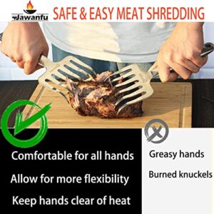 Meat Shredder Claws, Stainless Steel Meat Claws, Bear Claws for Shredding Meat, BBQ Claws For Handling, Lifting, Shredding Pork, Chicken, Pulled Pork Claw x2
