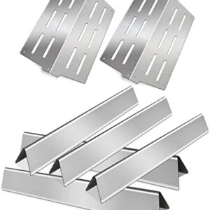 YOUFIRE Heat Deflector and Flavorizer Bars Stainless Steel Gas Grill Replacement Parts for Weber Genesis 300 Series E310 E320 E330 S310 S320 S330 EP/CEP-310 EP/CEP-320 EP/CEP-330