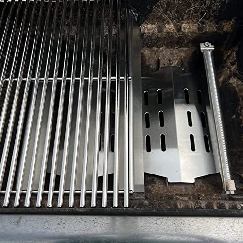 YOUFIRE Heat Deflector and Flavorizer Bars Stainless Steel Gas Grill Replacement Parts for Weber Genesis 300 Series E310 E320 E330 S310 S320 S330 EP/CEP-310 EP/CEP-320 EP/CEP-330