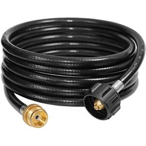 nomadiq propane adapter hose | 1 lb to 20 lb converter | 10 feet