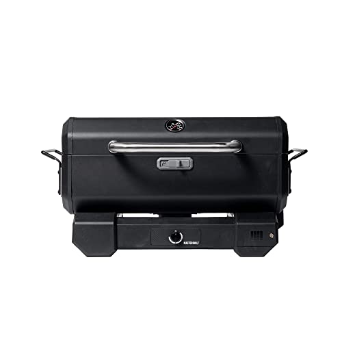 Masterbuilt MB20040522 Portable Charcoal Grill Without Cart, 17"D x 28"W x 9"H, Black