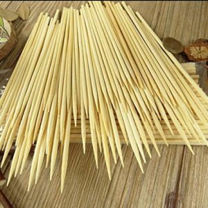 Kabob skewers PACK of 500 8 inch bamboo sticks made from 100 % natural bamboo - shish kabob skewers - (500)