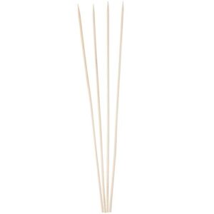 Kabob skewers PACK of 500 8 inch bamboo sticks made from 100 % natural bamboo - shish kabob skewers - (500)