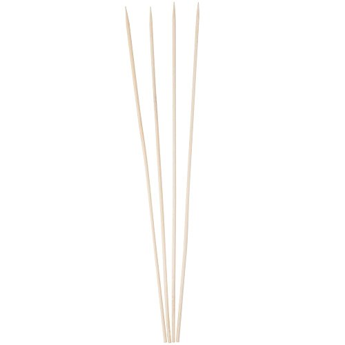 Kabob skewers PACK of 500 8 inch bamboo sticks made from 100 % natural bamboo - shish kabob skewers - (500)