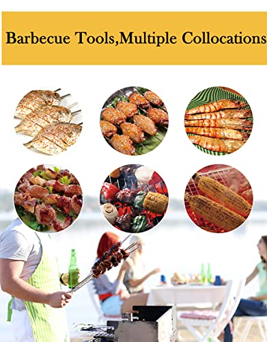 20Pcs Grilling Accessories BBQ Tools Set, Professional Stainless Steel Barbecue Tools Kit with Storage Bag for Outdoor Cooking Camping Grilling,Best Grill Gift for Men Women