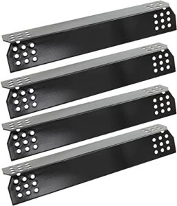 vicool porcelain steel heat plate shield replacement for nexgrill 720-0830h,720-0783e, grill master 720-0697, 720-0737, 4-pack