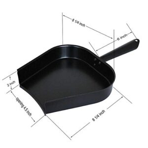 BBQ Grill Ash Pan Green Egg Accessories, Removal Metal Pan Big Green Egg Ash Pan Charcoal Grill Accessories Charcoal Grill Tools Works for Large and Medium BGE and Kamado Joe (Upgrade Split Design)