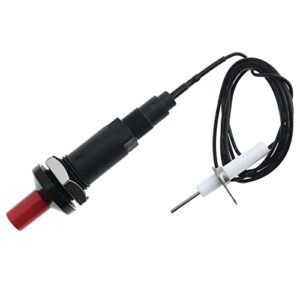 e-outstanding type of 1 out 2 propane push button igniter power button igniter piezo igniter spark ignition set for grill, camping, fireplace, gas, stove, oven, heater