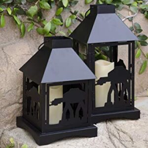 Seven20 SW10712 Star Wars AT-AT Stamped Lantern, Black,12 Inches Tall