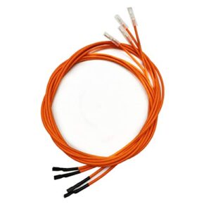 bbq future 4 pack universal 48" igniter wire for gas grill models by bbq grillware, brinkmann and others