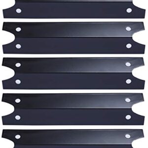 Votenli P9731A (5-Pack) 16 3/4" Porcelain Steel Heat Plate Replacement for Select Brinkmann, Charmglow Gas Grill Models (5-Pack)