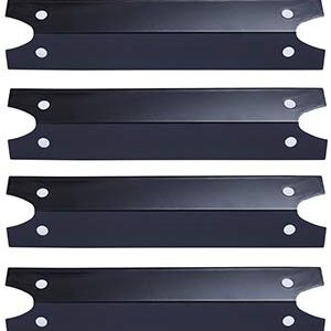 Votenli P9731A (5-Pack) 16 3/4" Porcelain Steel Heat Plate Replacement for Select Brinkmann, Charmglow Gas Grill Models (5-Pack)