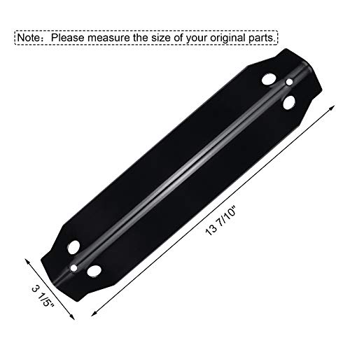 Hisencn Grill Replacement Parts for Dyna-Glo DGC310CNP-D, DGC310RNP-D, DGC310BNP-D, Porcelain Steel Heat Plates Tents, Cooking Grates Grids for Dyna-Glo 3-Burner Open Cart Propane Gas Grill…