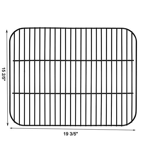 Hisencn Grill Replacement Parts for Dyna-Glo DGC310CNP-D, DGC310RNP-D, DGC310BNP-D, Porcelain Steel Heat Plates Tents, Cooking Grates Grids for Dyna-Glo 3-Burner Open Cart Propane Gas Grill…