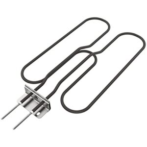grill heating element for weber q140 q1400 series grills, replacement part for weber 80342 80343 65620 electric heating element