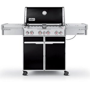 Weber Summit E-470 580-Square-Inch 48,800-BTU Liquid-Propane G, Black