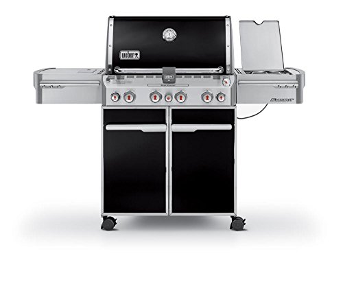 Weber Summit E-470 580-Square-Inch 48,800-BTU Liquid-Propane G, Black