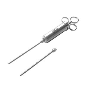 LoCo Cookers LCSSINJ2 Stainless Steel Marinade Injector, Silver