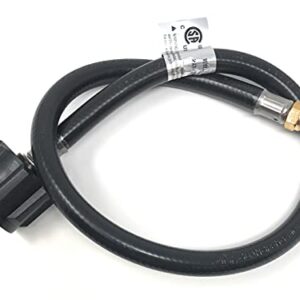 MI MADOL IMPORTS, LLC MADOL Pig Tail Propane Hose QCC1 x 1/4 Male NPT 2 FT 350PSI [948-760] with Flow Control Shut Off at Over 80,000 BTU's