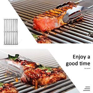 Stainless Steel Cooking Grid Grates Replacement for Charbroil 463433016, 463461615, 463436215, 463420508, Kenmore 463420507, Master Chef 85-3100-2, 85-3101-0, G43205, T480 (16-7/8" x 27-15/16")