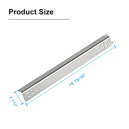 Grill Part Kit Replacement for Charbroil Performance 5 Burner Gas Grills 463347519 463347017 463335517 463276517 463244819 463376319, Heat Plates, Burners, Adjustable Crossover Tube, Stainless Steel