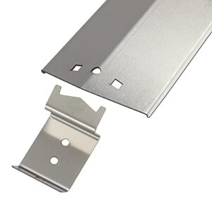 Plowo Stainless Steel Heat Plate Brackets, Burner Hanger Brackets Replacement for Chargriller 5050, 3001, 3008, 3030, 4000, 4208, 5072, 5252, 5650, 5050 Duo, Included Mounting Screws, Set of 6