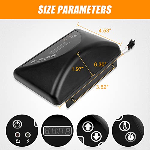 Digital Electric Smoker Control Panel Compatible with Masterbuilt 20071317/20071117 / 21071218 and More Masterbuilt Electric Smoker Grill Models Replace 9907160014