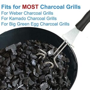 Electric Charcoal Starter for Weber Kettle Grills Kamado Joe, Replacement for Wood Smoker Grill Charcoal Grill Starter Charcoal Grill Electric Starter