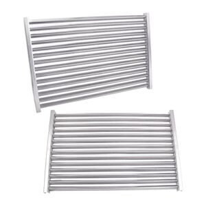cozilar grill grates grid gas grill replacement parts for weber 7524 7528, weber genesis e-310, e-320, e-330, s-310, s-320, s-330, ep-320, ep-330, 19.5” cooking grid, for 7620 7622 flavorizer bars