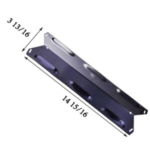 Votenli P9622A (3-Pack) 14 15/16 inch Porcelain Steel Heat Plate Replacement for Kenmore 146.1613211, 146.16132110, 146.16133110, 146.16142210, 146.16197210, 146.16198210, 146.16222010, 146.23673310