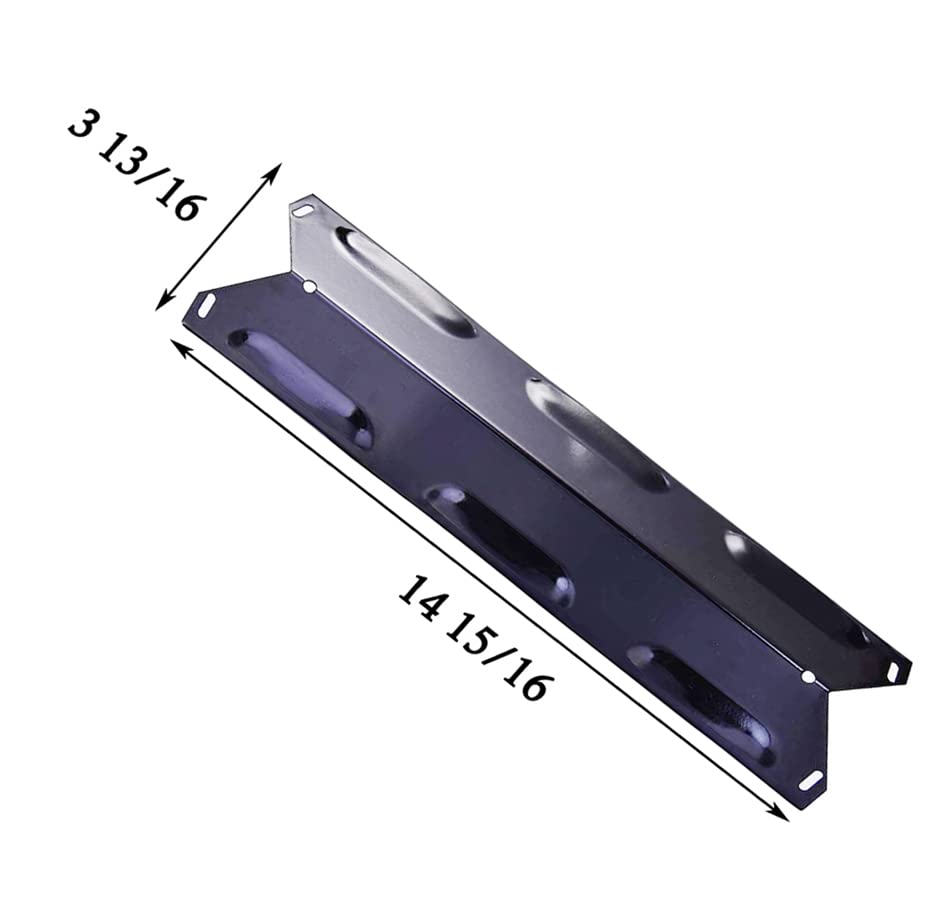 Votenli P9622A (3-Pack) 14 15/16 inch Porcelain Steel Heat Plate Replacement for Kenmore 146.1613211, 146.16132110, 146.16133110, 146.16142210, 146.16197210, 146.16198210, 146.16222010, 146.23673310