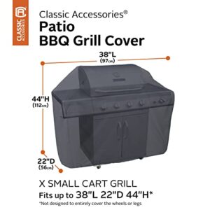 Classic Accessories Water-Resistant 38 Inch BBQ Grill Cover