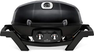 napoleon pro285-bk travelq pro285 portable gas grill, with legs, black