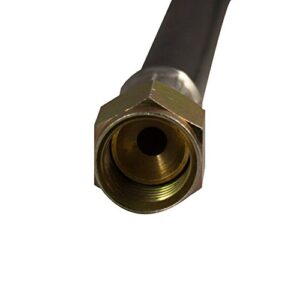 Hiland THP-GSL-REG 3/8 Fitting Gas Supply Line and Regulator for Tall Patio Heater, One Size, Grey