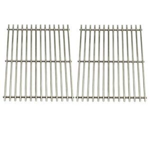 Direct Store Parts DS102 Solid Stainless Steel Cooking grids Replacement for Charbroil, Great Outdoors, Grill Chef, Thermos, Vermont Castings Gas Grills