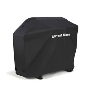 broil king 67064 select fits baron/crown pellet 400 models grill cover, black