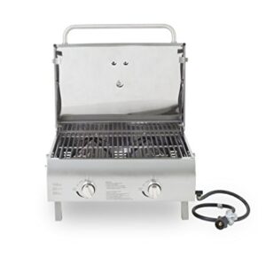 Pit Boss Grills 75275 Stainless Steel Two-Burner Portable Grill