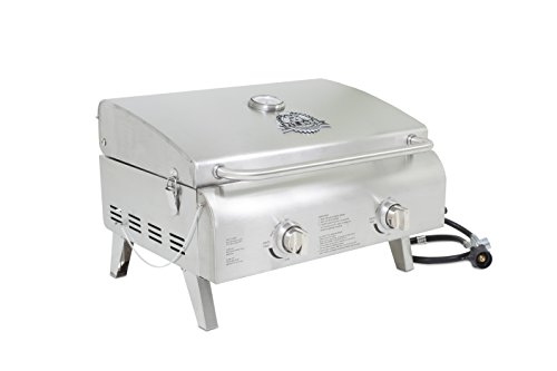 Pit Boss Grills 75275 Stainless Steel Two-Burner Portable Grill