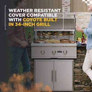 Coyote Grill Cover, Compatible with Coyote 34” Built in Grills - CCVR3-BI